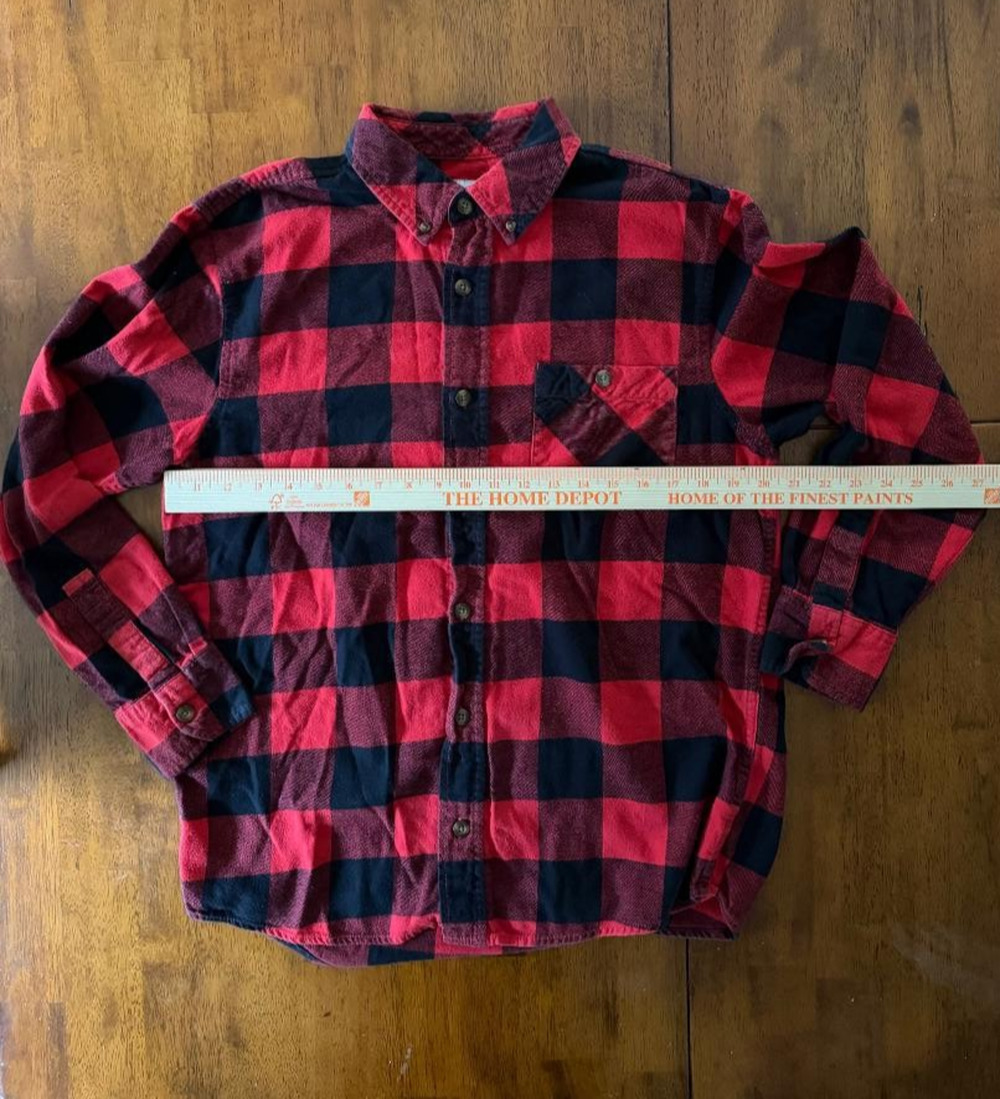 Mens Field & Stream Long Sleeve Flannel Button Up Shirt, Size M